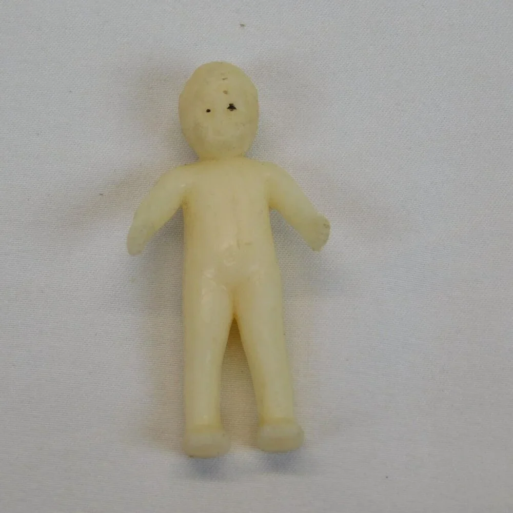 Lot of 3 Creepy Miniature Babydolls Dollhouse Size 1 Articulated Jointed Tiny - Picture 2 of 9